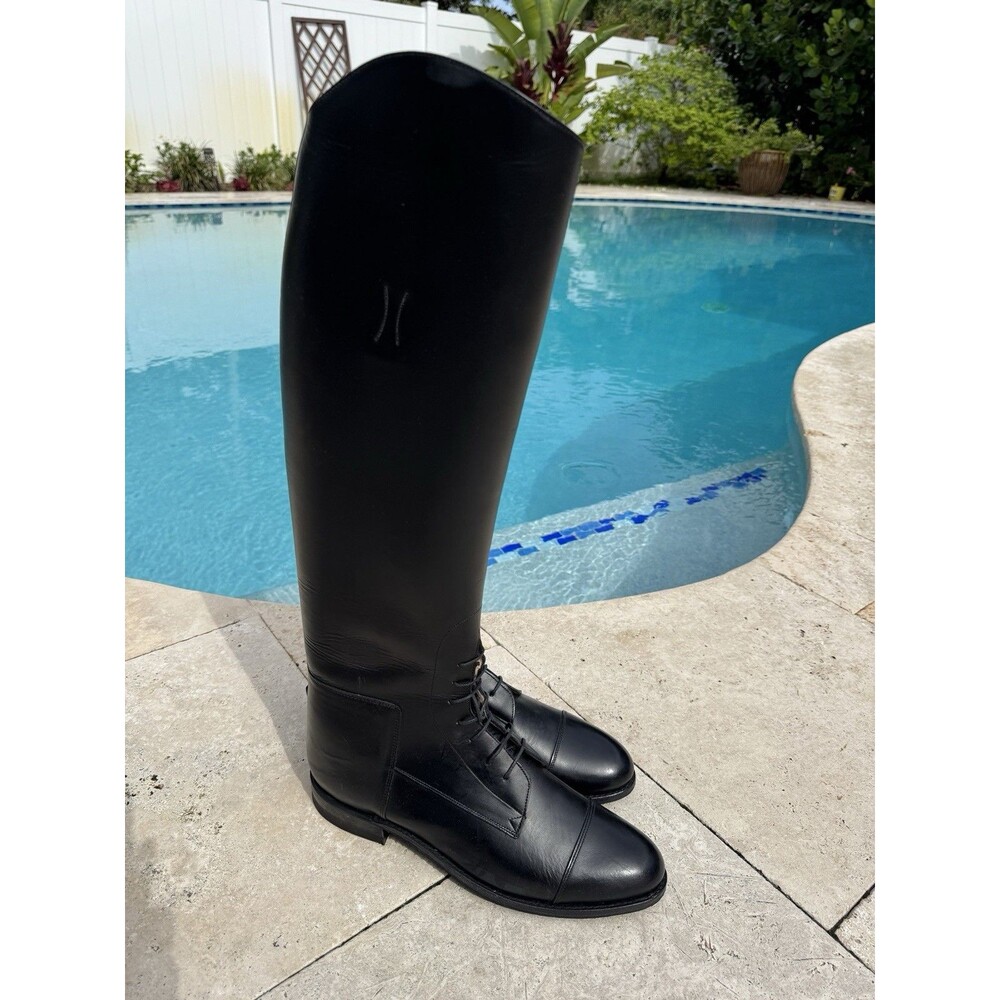Bond Boot Co. Blk NWOB Field Equestrian Riding Boot Women  11 Effingham Legend